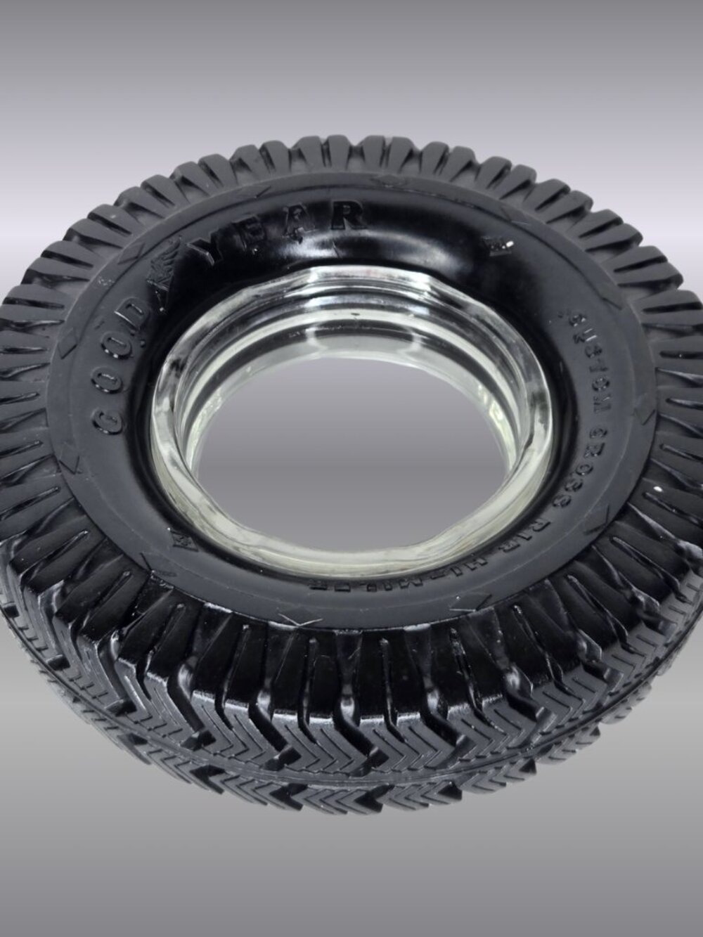 GOODYEAR Tires Custom Cross Rib Hi-Miler Realistic Rubber Ashtray 6.5"